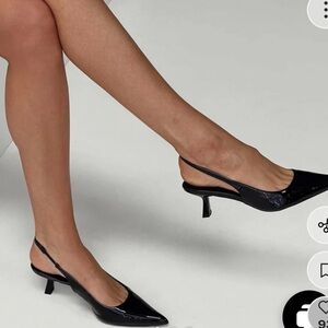 Princess Polly billini sling back heels